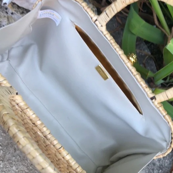 Vintage Vanessa Woven Straw Bag - Picture 13 of 15